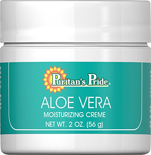 Puritan's Pride Aloe Vera Natural Moisturizing Creme-2 oz Cream