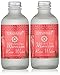 2 X Elma and Sana 100% Pure Moroccan Rose Water, Luxury Glass Bottle 2 x 4 Ounce (2 Piece)