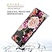 Sony Xperia 10 Plus Case,Sony Xperia 10 Plus Floral Case for Girls Women Shock-Absorption Flexible TPU Rubber Soft Silicone for Sony Xperia 10 Plus(Purple Flower)