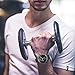 NotoCity for Garmin Vivoactive 3 Band, 20mm Quick Release Soft Silicone Replacement Band for Garmin Forerunner 645/Forerunner 245/Samsung Galaxy Watch 4/Watch 3 41mm(Black, S)