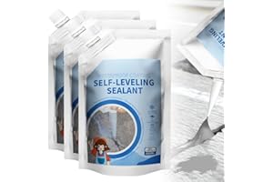 JUVHOT 2025 New Concrete Caulking Adhesive, Sealant Concrete Crack Filler Heavy-Duty Concrete Crack Repair Adhesive, High Elasticity Cement Crack Repair Sealant for Driveways, Walkways, Patios (Grey, 3)