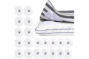 Duvet Snaps, 20 Pcs (10 Pairs) - Prevent Comforter Shifting Inside Duvet Cover, Universal Fit for All Thickness Quilt Sheets,