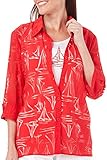 Alfred Dunner Womens American Dream Sailboat Top
