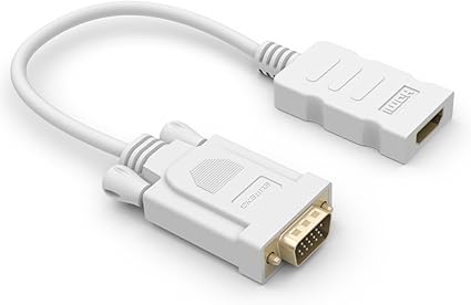 Amazon Eluteng Hdmi D Sub 変換アダプタ Hdmi メス Vga オス 変換 ケーブル Windowsのみ対応 高解像度1080p Vgaケーブル D Sub 15ピン コネクタ 金メッキ端子 ビデオ Hdmi To Vga Adapter パソコン 周辺機器 通販