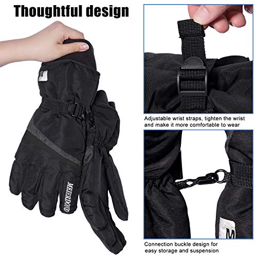 image for YSense Winter Warm Ski Glove - Waterproof & Windproof Snow Gloves for 