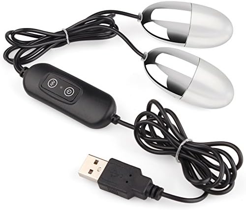 LILER(TM) USB Powered Waterproof Vibrating Eggs - Discreet Yet Powerful 14 Mode Vibrating Bullet - Great Female Vibrator