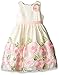American Princess Big Girls' Ribbon Border Flower Dress