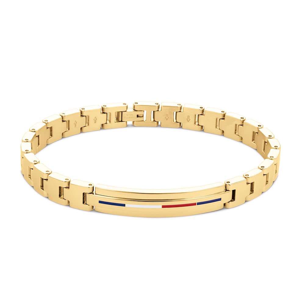 Tommy Hilfiger Jewelry Men's Link Bracelet in Yellow Gold - 2790311