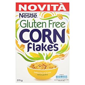 Nestlé Go Free Cornflakes, glutenvrije maïsflekes, ontbijtgranen met melk & yoghurt genieten, 1 pak (375 g)