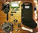 gearrific Tactical Christmas Stocking Pre-Filled with Gifts for Him, Soldiers, Military or Survivalists (32-Piece Set (Green))