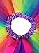 EachWell Little Girls Layered Rainbow Ribbon Tutu Skirt Dress Ballet Tiered