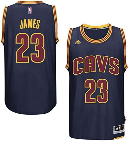 #23 Men's James Navy Player Swingman Alternate Jersey X-Large