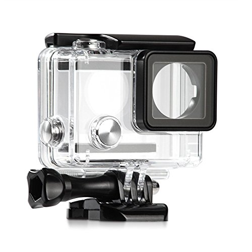 JEERUI Waterproof Case 45m Underwater Diving Camera Protective Frame For GoPro Hero 4 - Thumbnail 4
