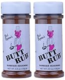 Bad Byrons Butt Rub Barbecue Seasoning 4.5 oz (Pack of 2)