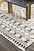 nuLOOM Vasiliki Moroccan Shag Tasseled Area Rug, 6' 7' x 9', Off-white