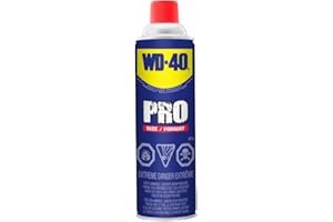 WD-40 Produit multi-usage 411 g – Évacue l'humidité, inhibe la rouille, lubrifie, élimine la graisse et l'adhérence | 1003 | 