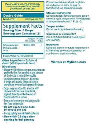 infants mylicon daily probiotic
