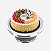 Ohuhu Aluminium Alloy Cake Turntable 12 Inch Revolving Rotating Cake Decorating Stand with Non-Slip Rubber Bottom