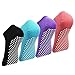 ELUTONG Pilates Ballet Barre Yoga Socks 1-4 Pack Non Skid Slip Sticky Grippers Socks for Women