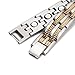 Rainso New Mens 316l Stainless Steel Magnetic Therapy Bracelet in Gift Bag with Free Link Removal Tool