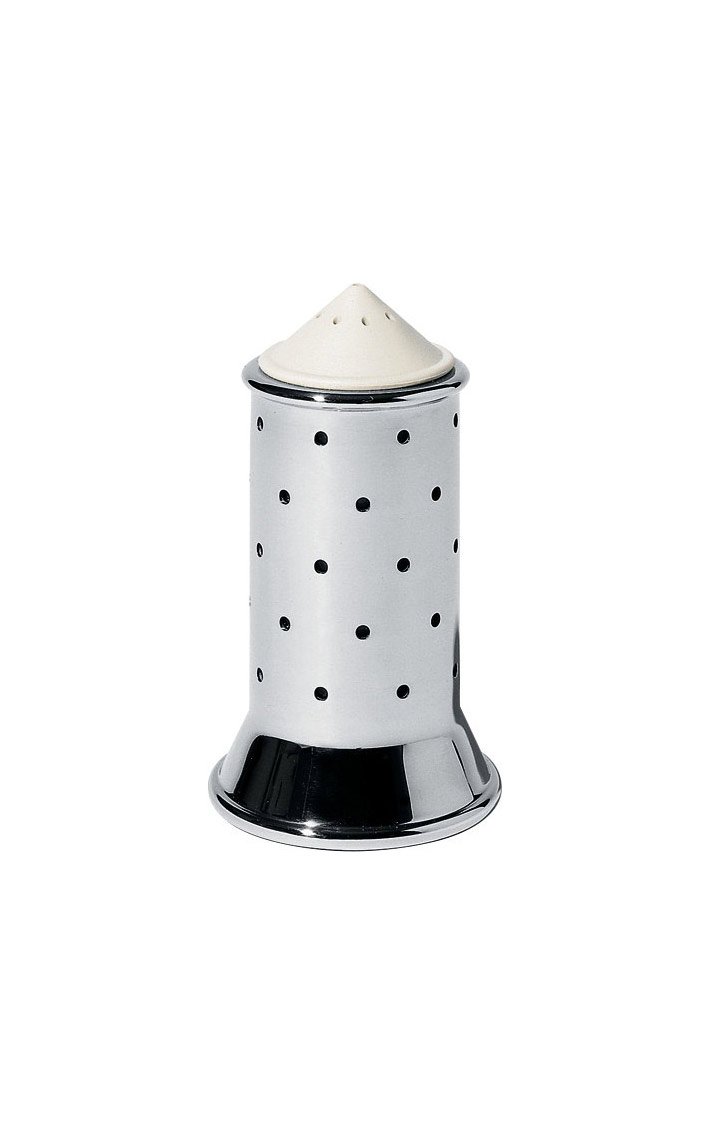 Alessi MGSAL W Salt Castor, White