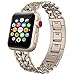 NO1seller Top Bands Compatible for Apple Watch 38mm 42mm, Metal Cowboy Style Bracelet Strap Replacement Wristband for Apple Watch Series 4 40mm 44mm 3/2/1,Sport,Nike,Edition