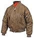 Rothco MA-1 Flight Jacket, Coyote Brown, L