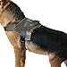 EXCELLENT ELITE SPANKER Tactical Dog Vest Training Military Patrol Service Dog Harness Easy Control Adjustable No-Pull Nylon Pet Harness with Handle for Small Medium Large Dogs(RGN-L)
