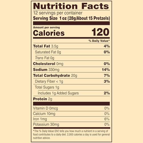 SNYDER’S OF HANOVER, SEASONED TWISTED PRETZEL STICKS, 12 OZ BAG