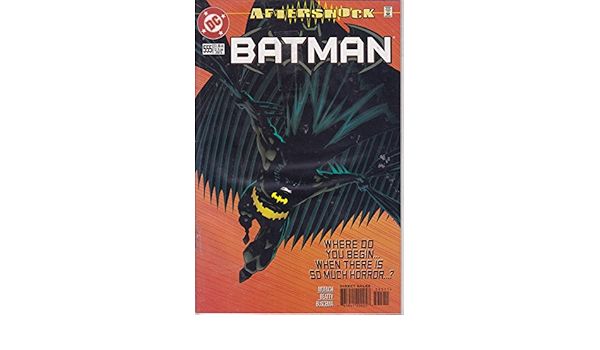Batman Aftershock No 555 June 1998 Doug Moench John Beatty Amazon Com Books Batman Aftershock No 555 June 1998 Doug Moench John Beatty Amazon Com Books