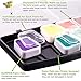 Halloween Face Paint Kit Large | Face Painting Party Set with 32 Stencils, 2 Brushes, 2 Sponges 14 Colors, 2 Glitters & Make-Up Case. Bumper 16-Pack Gift for Kids Free eBook Safe Non-Toxic Water-Based