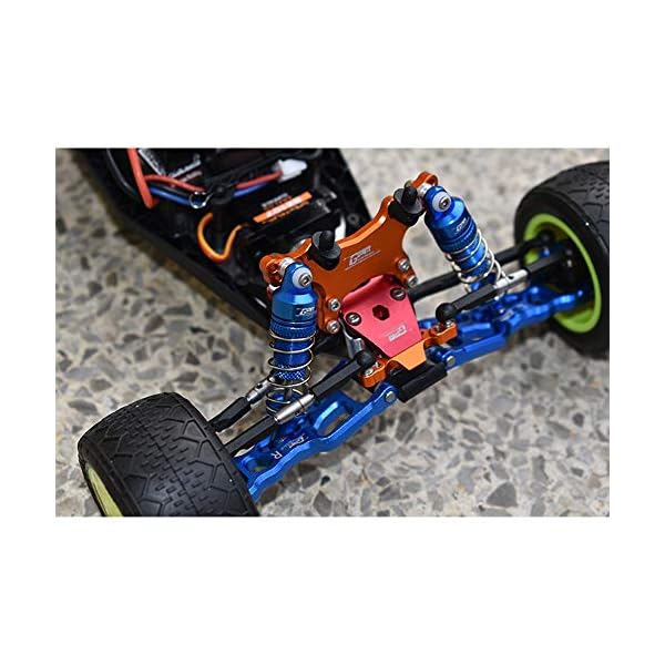 Hrsptudorc Unterer Vorderer Schwenk Arm Aus Metall für LOSI 1/18 -T 2.0 2WD Stadion LKW RC Auto Upgrades Teile, 2 – Bild 4