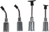 FIEBLH Black Rubber IC Vacuum Sucking Pen with 4 Suction Headers Solder Sucker view 6