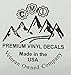 CMI NI302 13.1 Vinyl Sticker (White) | Half-Marathon Decal | Premium Quality Vinyl Decal