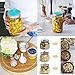 Blasoul 6PCS Mason Jar Lids Fermentation Lids for Mason Jars Wide Mouth Food-Grade Silicon Waterless BPA Free mold free Dishwasher Safe 3 colors Fermentation Lids for Fermented Probiotic Food