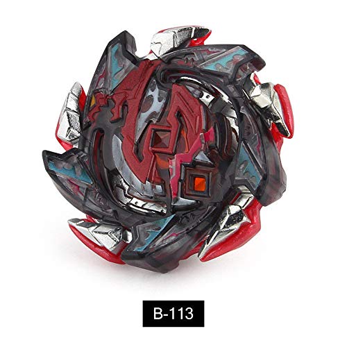 Burst Blade Battle Tops Gyro Spinning Toys Bey Toy B100 Spriggan Requiem.0.Zt & B113 Hell Salamander.12.Op with L/R String Launcher Power Booster - Thumbnail 4
