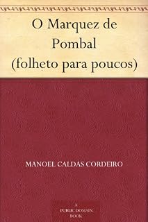 Livro O Marquez de Pombal (folheto para poucos)