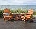 Polywood Vineyard Adirondack Chair, Aruba