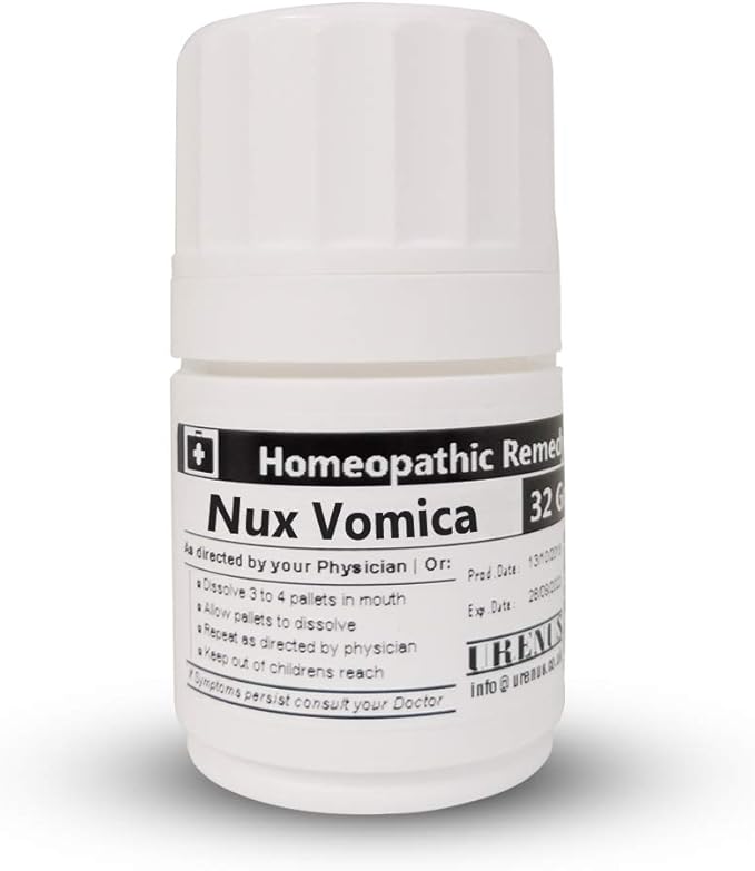 NUX Vomica 6C Homeopathic Remedy in 32 Gram Health