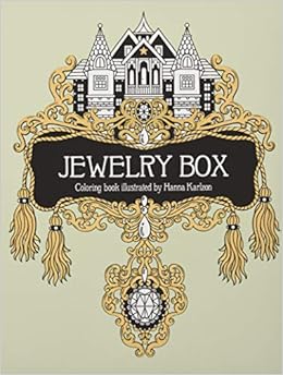 Jewelry Box Coloring Book: Published in Sweden as