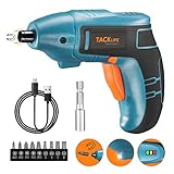 Cordless Screwdriver, 4V Electric Screwdriver, USB
