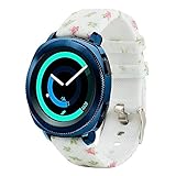 For Samsung Gear Sport Band Samsung Gear 2 Classic Watch bands Vivoactive Bands for Garmin Vivoactive 3 Huawei Watch 2 Wristbands Silicone Universal 20mm Quick Release Watch Bands for Women and Men
