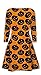 Forever Womens Long Sleeves Skeleton Print Halloween Bodycon Dress