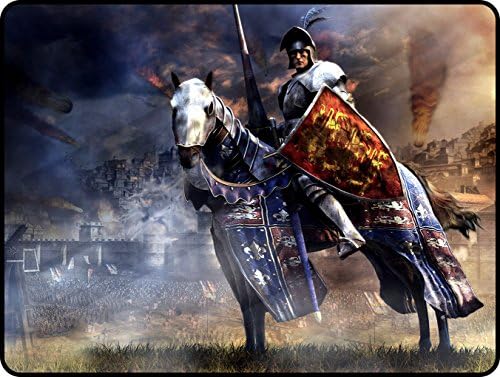 Customized Medieval II: Total War Resistent Large Mousepads Fashion Designs Non-Slip Best Large Gaming Pad 325*245*5mm(12.80*9.66*0.2inch) Mouse Pads 4216341SA765907247A5 Customized Mouse Pad's Shop
