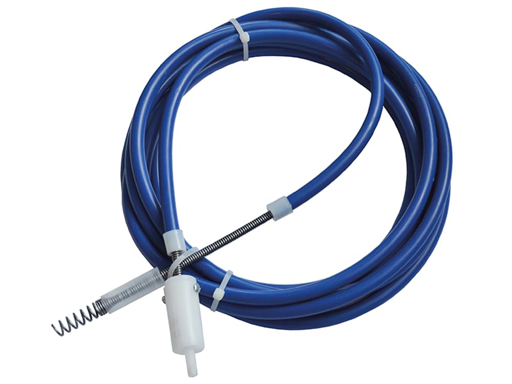 Faithfull Tools FAIPDRSNAKE 4.6 m (15 ft) Drain Unblocker Drill Snake, one size