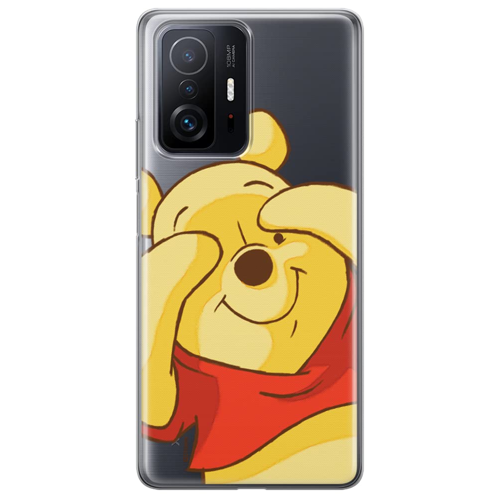 ERT GROUP mobile phone case for Xiaomi 11T 5G / 11T PRO 5G original and officially Licensed Disney pattern Winnie the Pooh and friends 033 optimally, partially transparent