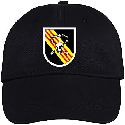 Pro Art Shirts Special Forces Nous Defions Hat Cap 5th SFG - Black