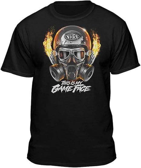 Amazon Co Jp Nhraナショナルホットロッドアソシエーションオフィシャルthis Is My Game Face Helmet Tshirt 服 ファッション小物