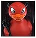 CelebriDucks Devil Duck Rubber Duck Bath Toy