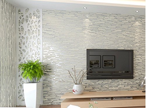 Vertical Stripes Modern And Simple Wallpapers Bedroom Living Room Sofa Tv Background Wallpaper Non-Woven Fabrics Wallpapers 0.53M9.5M,Silver-Grey